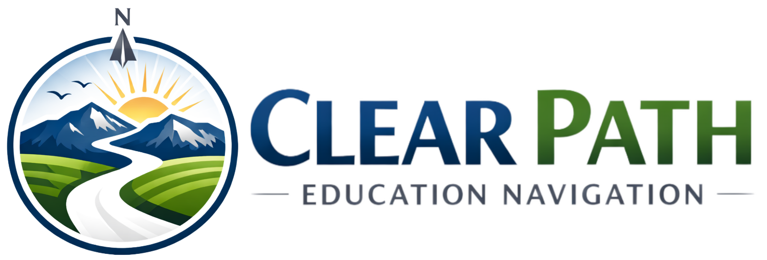 Clear Path Education Navigation